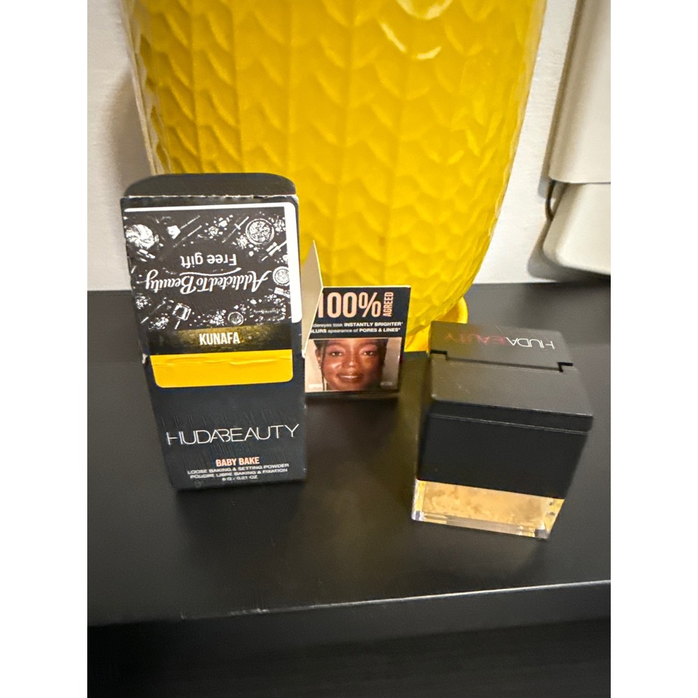 Huda Beauty Baby Bake Loose Baking Setting Powder Kunafa  Size NEW